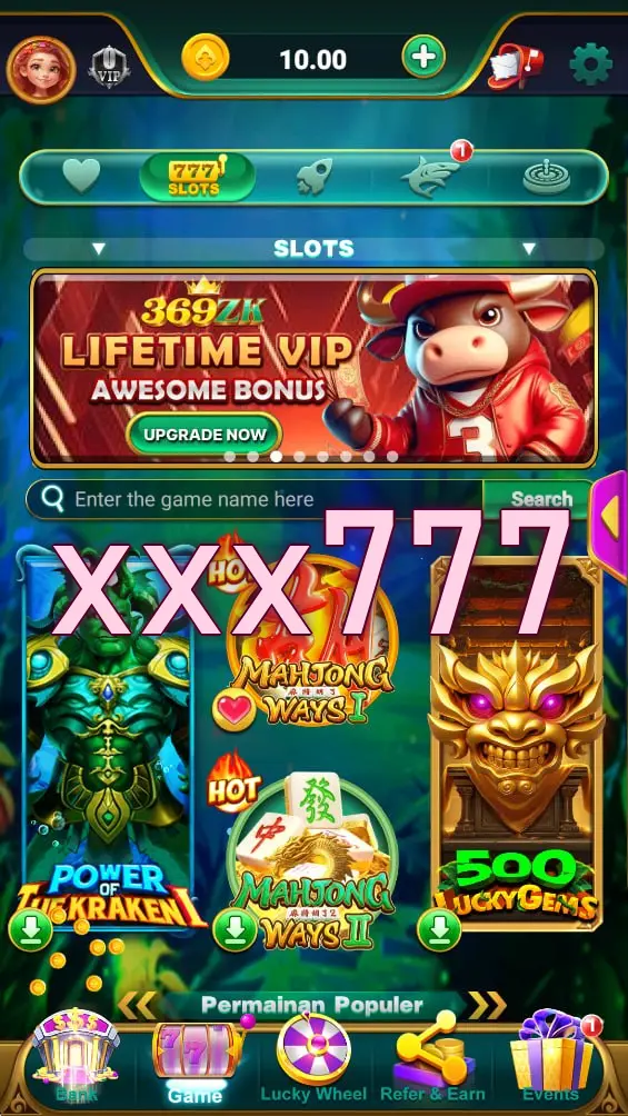 xxx777 Tangkapan Layar - APK Resmi